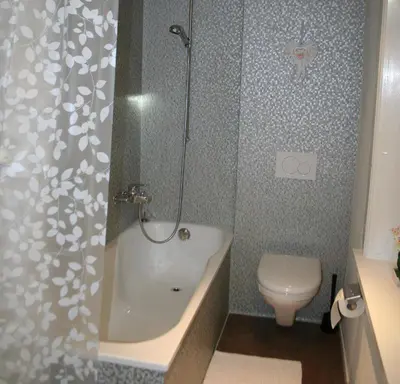Ein Badezimmer in der Unterkunft Ferienwohnung Rothorn Meiringen