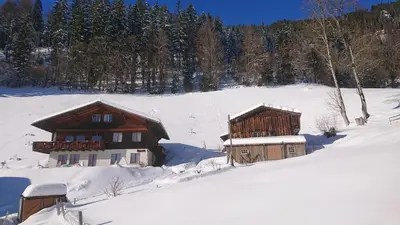 Känzeli - Ferienwohnung mit Traumaussicht im Winter