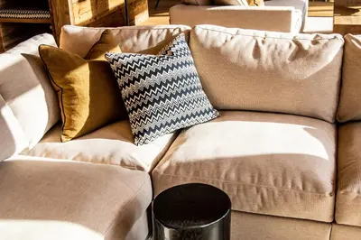 Ein Sitzbereich in der Unterkunft Berghof Penthouse