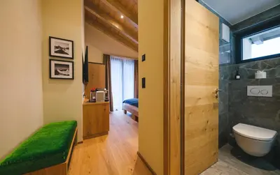 Ein Badezimmer in der Unterkunft Hotel Tannenhof
