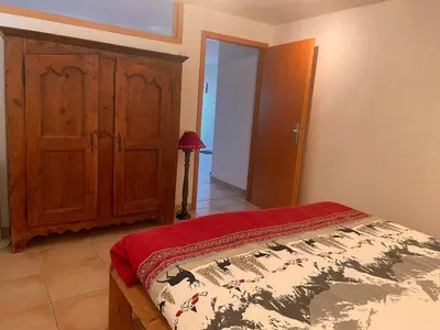 Ein Bett oder Betten in einem Zimmer der Unterkunft Haut de Cry