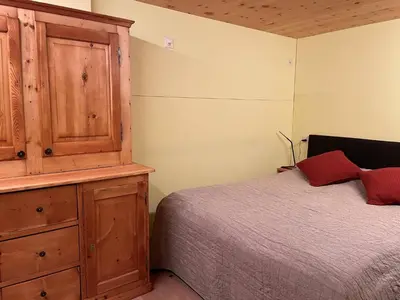Ein Bett oder Betten in einem Zimmer der Unterkunft Appartement for Holiday Lodge 1891