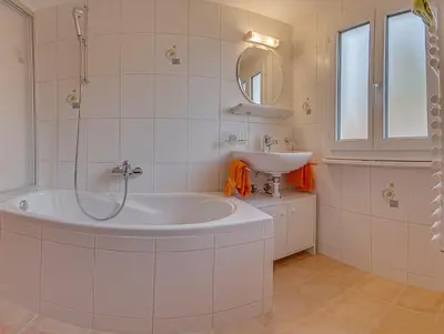 Ein Badezimmer in der Unterkunft Anemone