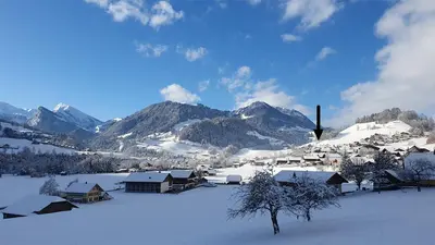 Naturlandschaft in der Nähe der Ferienwohnung