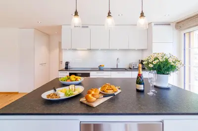 Essen in der Ferienwohnung oder in der Nähe