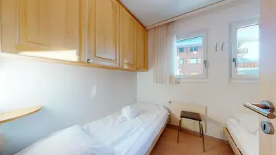 Ein Bett oder Betten in einem Zimmer der Unterkunft Hortensia H 023 - VIEW & MOUNTAIN apartment 6 pers