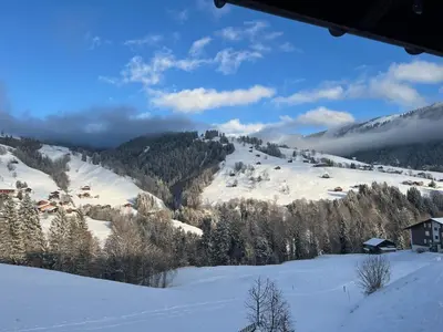 Naturlandschaft in der Nähe des Chalets