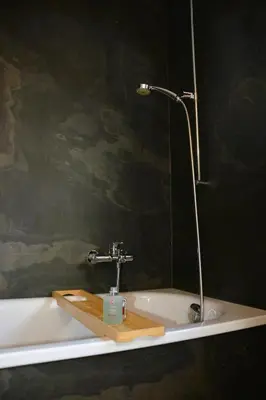 Ein Badezimmer in der Unterkunft Mayers Swiss House, private home for 2-6 guests