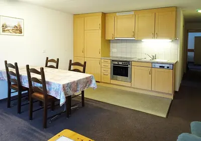 Küche/Küchenzeile in der Unterkunft Apartments Albana