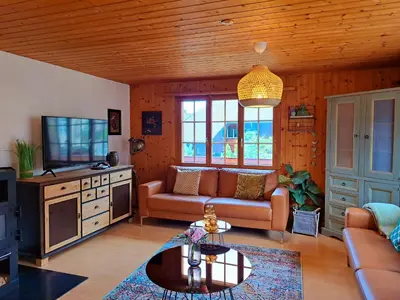 TV/Unterhaltungsangebot in der Unterkunft Sawasdee Swiss Chalet Wilderswil