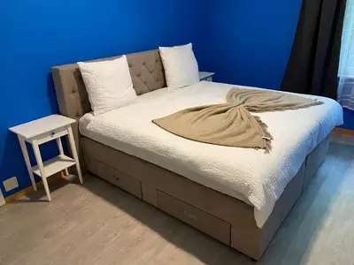 Ein Bett oder Betten in einem Zimmer der Unterkunft SWEET HOLIDAY HOME - NO.1