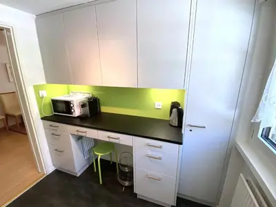 Küche/Küchenzeile in der Unterkunft Adler 85