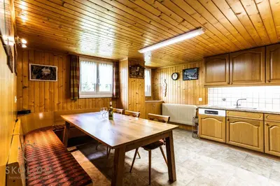 Küche/Küchenzeile in der Unterkunft Haus Alpsegen, Riederalp Alpsegen Riederalp
