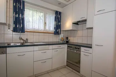 Küche/Küchenzeile in der Unterkunft Chalet Grimm