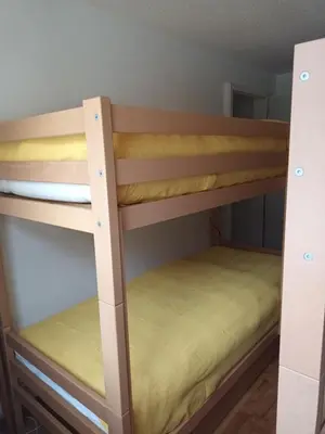 Ein Bett oder Betten in einem Zimmer der Unterkunft Adler 92