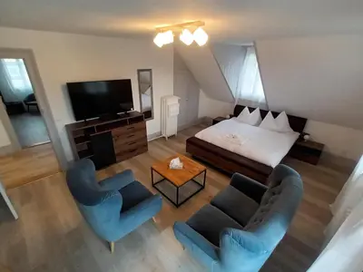 TV/Unterhaltungsangebot in der Unterkunft Henry's Apartments Interlaken