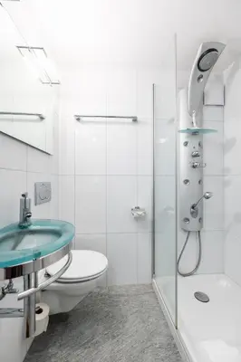 Ein Badezimmer in der Unterkunft Place for relax - matterhorn view