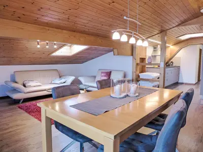 Ein Sitzbereich in der Unterkunft Apartment Brienz Sunset by Interhome