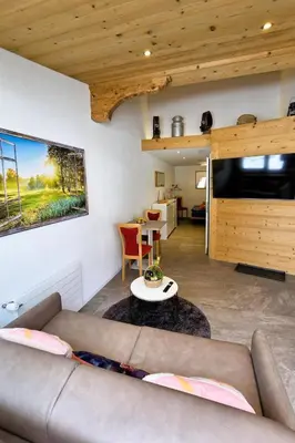 Ein Sitzbereich in der Unterkunft Apartment Lilo-Studio by Interhome
