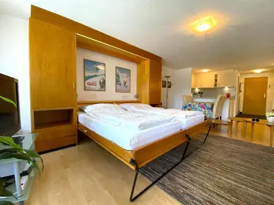 Ein Bett oder Betten in einem Zimmer der Unterkunft Adler 81