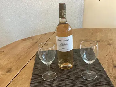 Getränke in der Unterkunft Appartement in 1700m mit Traumblick