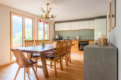 Küche/Küchenzeile in der Unterkunft Apartment Mühlegaden 5.5 - GRIWA RENT AG
