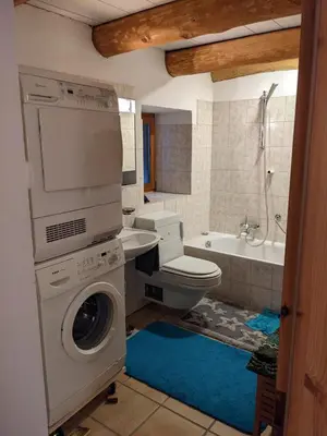 Ein Badezimmer in der Unterkunft Rustico Tello