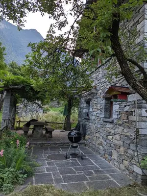 Naturlandschaft in der Nähe des Chalets