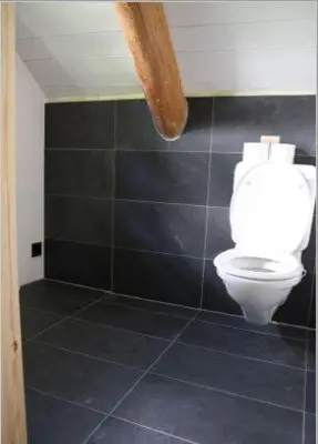 Ein Badezimmer in der Unterkunft Rustico Tello