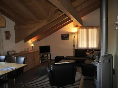 Ein Sitzbereich in der Unterkunft Apartment Am Liimerweg by Interhome