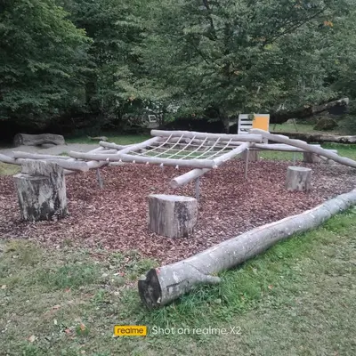 Ein Garten an der Unterkunft Herberge Balmweid 1