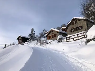 Tiny House facing the Alps - Ski in, Ski out im Winter
