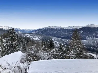 Naturlandschaft in der Nähe des Chalets