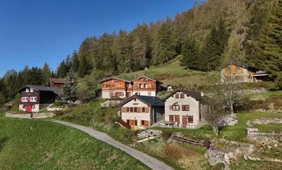 Naturlandschaft in der Nähe des Chalets