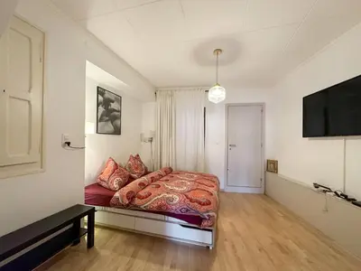 Ein Bett oder Betten in einem Zimmer der Unterkunft The One & Only in Sion