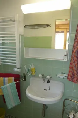 Ein Badezimmer in der Unterkunft Ferienwohnung-Brienz