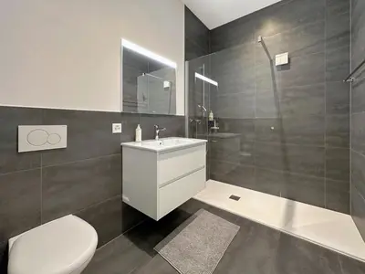 Ein Badezimmer in der Unterkunft The Place to Be in Sion