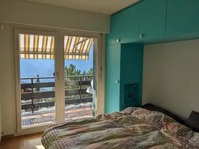 Ein Bett oder Betten in einem Zimmer der Unterkunft Ramuge A 031 - COSY apartment 6 pers