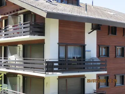 Ein Balkon oder eine Terrasse in der Unterkunft Ramuge A 031 - COSY apartment 6 pers
