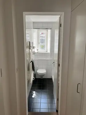 Ein Badezimmer in der Unterkunft Terra - Haus auf dem Sand