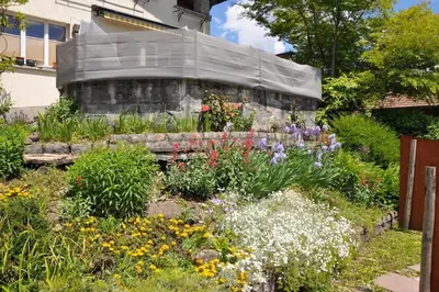 Ein Garten an der Unterkunft Villa Monkey