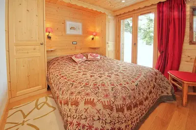 Ein Bett oder Betten in einem Zimmer der Unterkunft Chalet El Condor