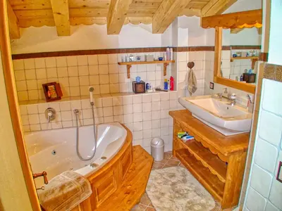 Ein Badezimmer in der Unterkunft Chalet El Condor