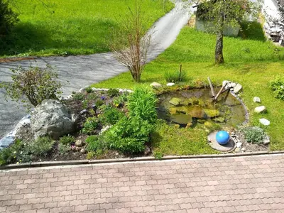 Ein Garten an der Unterkunft Chalet Pfyffer - Mountain view