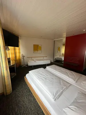 Ein Bett oder Betten in einem Zimmer der Unterkunft Residence am Marktplatz