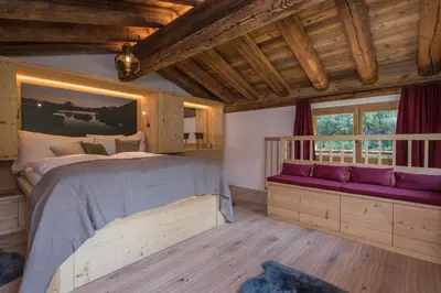 Ein Bett oder Betten in einem Zimmer der Unterkunft Piccola Fiamma by Pizzo Fiamma