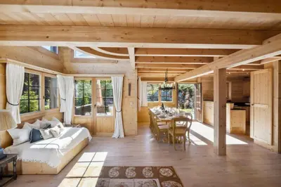 Grundriss der Unterkunft Chalet Lo Villâzo by Mrs Miggins