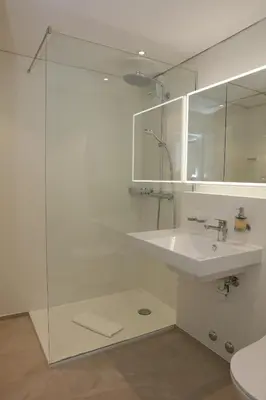 Ein Badezimmer in der Unterkunft Casa Cervino 45
