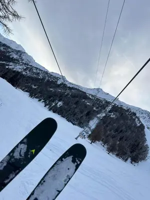 Cosy studio for 4 near ski lift, MELEZES K22 im Winter