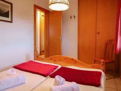 Ein Bett oder Betten in einem Zimmer der Unterkunft Chalet Ushuaia by Interhome